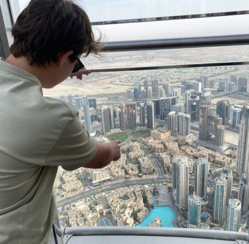 Naar de top van de wereld (Burj Khalifa)