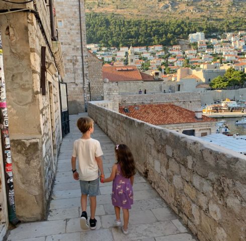 Kindjes in Dubrovnik