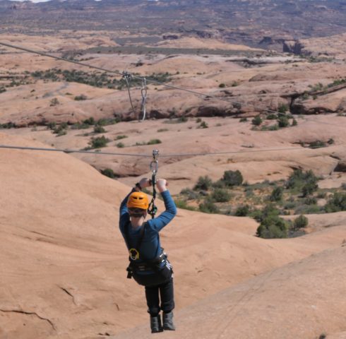 Zoeven over de Canyons