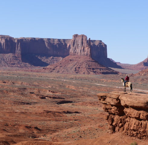 Monument Valley met de Navajo-Indianen