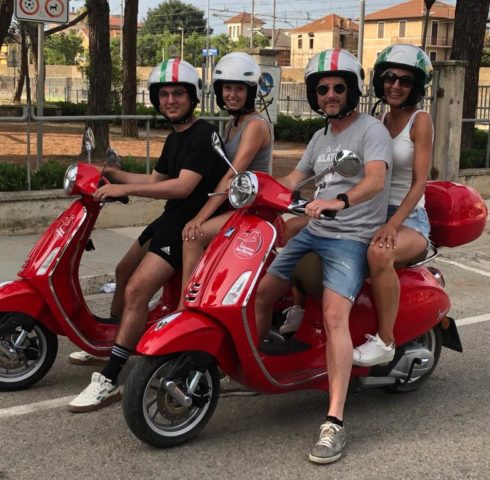 Vespa tour Amalfikust met kinderen