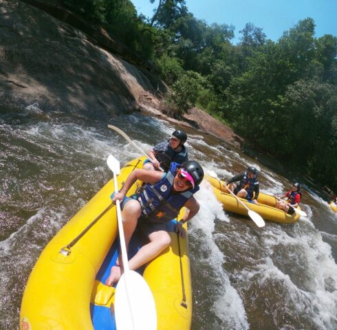 Familierafting op de Sabie rivier