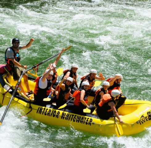 Wildwateravontuur op de Clearwater rivier