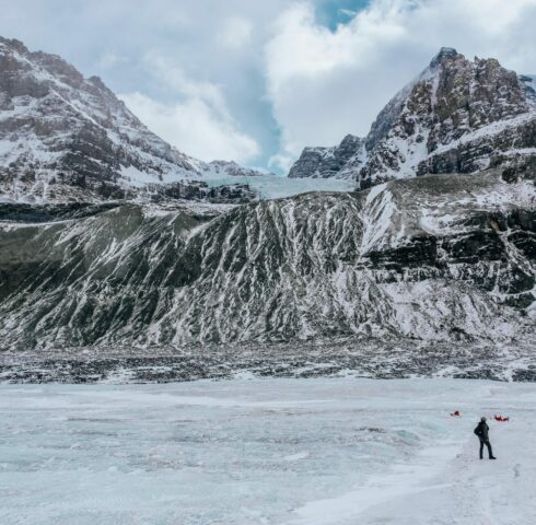 Ijsavontuur op de Athabasca-gletsjer