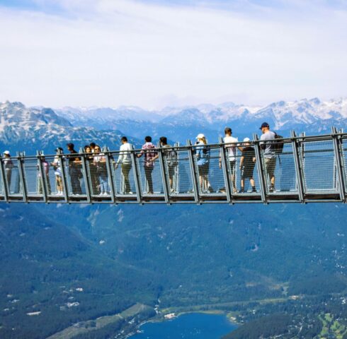 Waag je boven de wolken in Whistler