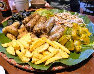 Vietnamees eten in homestay