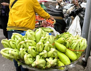 Fruitverkoper Hanoi