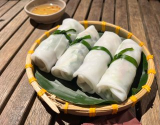 Lokale lunch in Hanoi