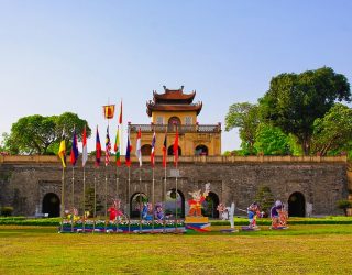 keizerlijke citadel van Thang Long Hanoi