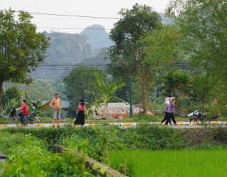 Straatbeeld Ninh Binh