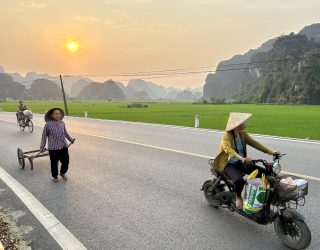 Avondleven in Ninh Binh