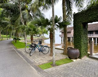 Fietsen aan je eigen aquavilla