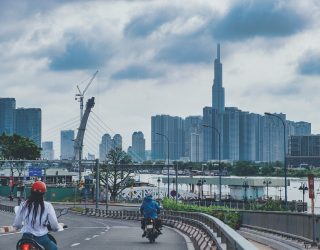 Wolkenkrabbers Ho Chi Minh City Vietnam