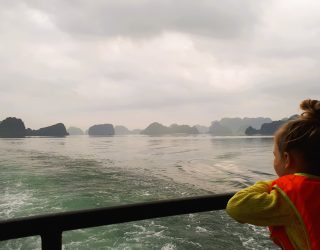 Coole cruise door Halong Bay