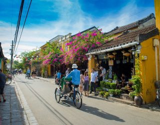 Cyclo's in Hoi An