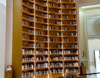 Bibliotheek Qasr Al Watan paleis in Abu Dhabi