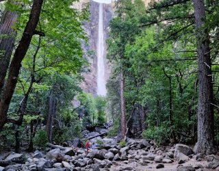 Waterval in Yosemite National Park