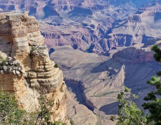 Grand Canyon bij Westkust Amerika