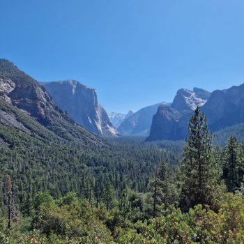 Prachtige uitzichten in Yosemite National Park