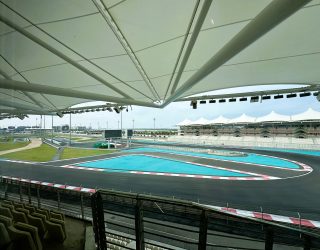 Formule 1 Yas Marina Circuit in Abu Dhabi