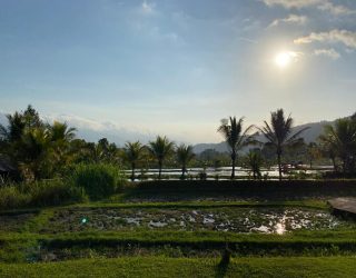 Uitzicht hotel in Bali