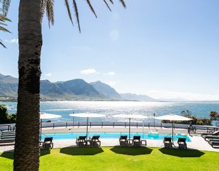 Zwembad with a view hotel Hermanus