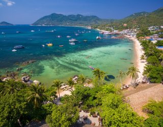 Strand hotel in Koh Tao Thailand