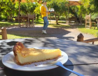 Kaastaart op de boerderij bij Takerkoust