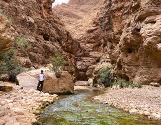 Wandelen door de Dades kloof in Marokko