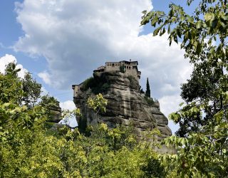 Magische rotskloosters van Meteora in Griekenland