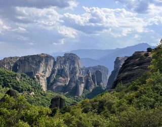 Magische rotskloosters van Meteora Griekenland