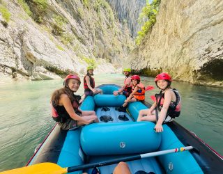 Familierafting op de Arachthos Griekenland