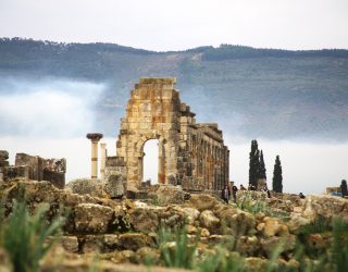 Volubilis bij Meknes Marokko