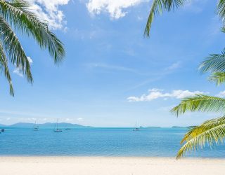 Strand bij hotel Koh Samui