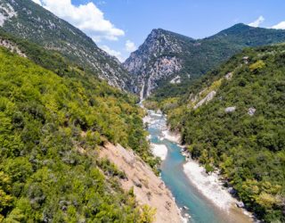 Rafting met kinderen in Tzoumerka Noord-Griekenland