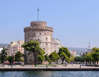 Witte toren in Thessaloniki