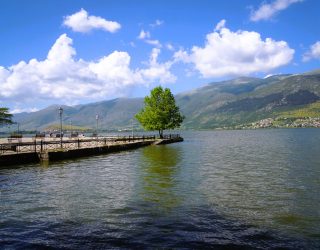 Meer van Ioannina Griekenland