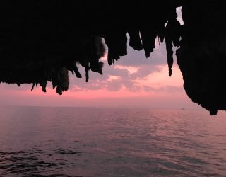 Mooie zonsondergang Koh Phi Phi Thailand