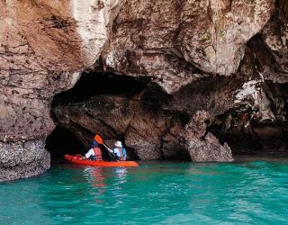 Emerald Cave in Thailand