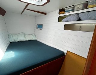 Een extra slaapkamer op de catamaran Koh Phi Phi