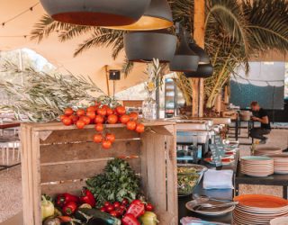 Eten op verblijf glamping Obonjan